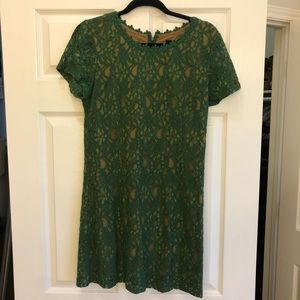Green lace forever 21 dress